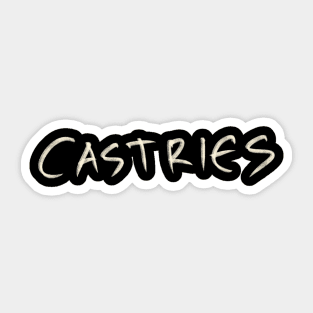 Castries Sticker